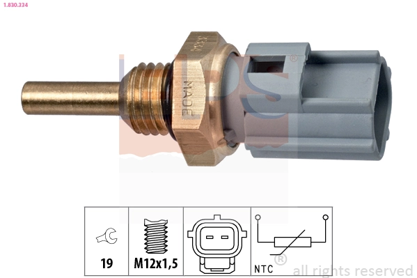 Sensor, coolant temperature Made in Italy - OE Equivalent 1.830.334