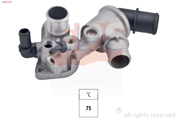Thermostat, coolant Made in Italy - OE Equivalent 1.880.141