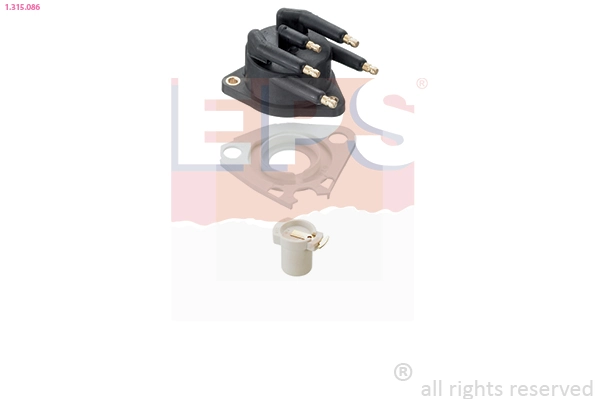 Distributor Cap Made in Italy - OE Equivalent 1.315.086