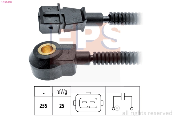 Knock Sensor Made in Italy - OE Equivalent 1.957.090
