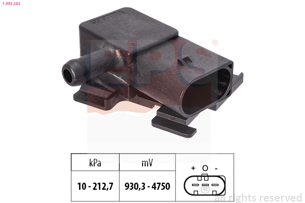 Air Pressure Sensor, altitude adaption Made in Italy - OE Equivalent 1.993.283