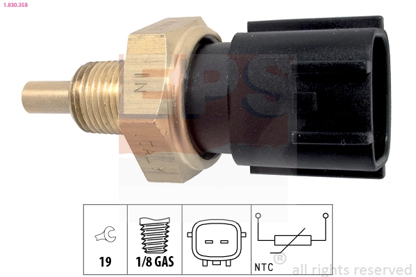 Sensor, oil temperature Made in Italy - OE Equivalent 1.830.358