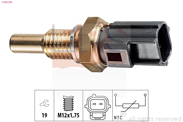 Sensor, coolant temperature Made in Italy - OE Equivalent 1.830.294