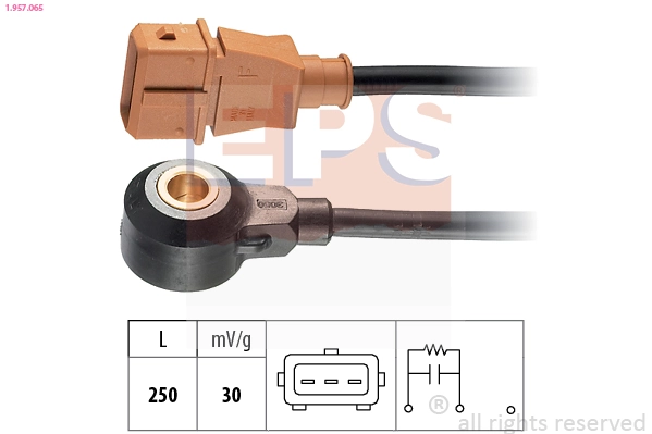 Knock Sensor Made in Italy - OE Equivalent 1.957.065