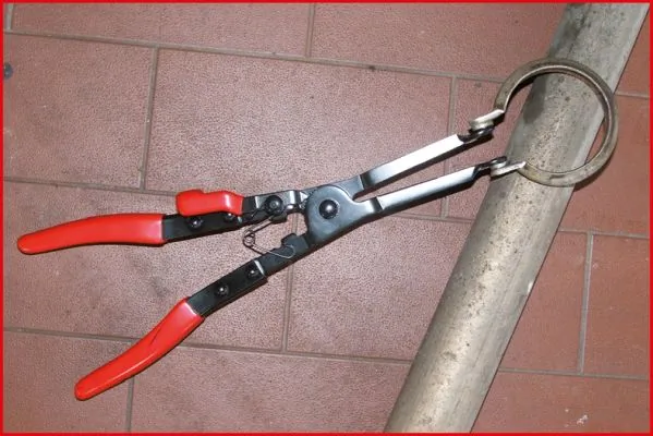 KS TOOLS 150.1535 Pliers, exhaust pipe clamp