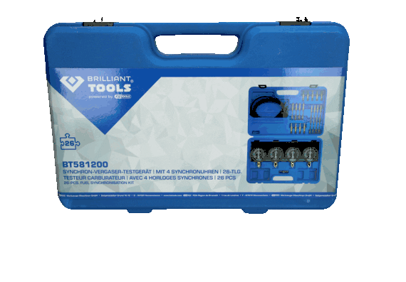 KS TOOLS BT581200 Tester, carburettor synchronisation