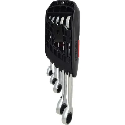 KS TOOLS 503.5905 Ratchet Ring Open-ended Spanner Set
