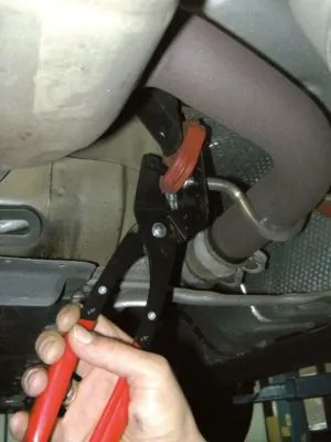 KS TOOLS 150.1245 Release Pliers, muffler rubber mount