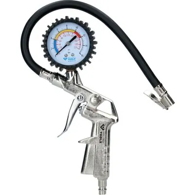 KS TOOLS BT691019 Compressed-air Tyre Pressure Gauge/Inflator
