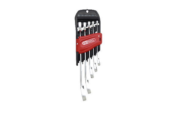 KS TOOLS 503.5905 Ratchet Ring Open-ended Spanner Set