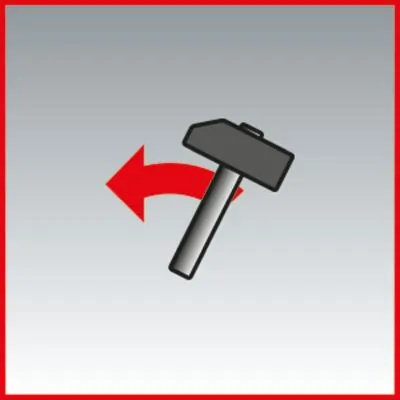 KS TOOLS 515.3880 Demolition Hammer Set (compressed air)