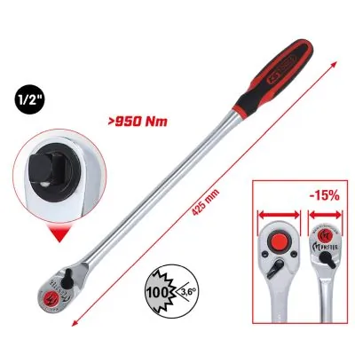 KS TOOLS 935.1295 Reversible Ratchet