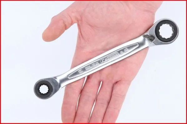 KS TOOLS 503.4565 Ratchet Double Ring Spanner