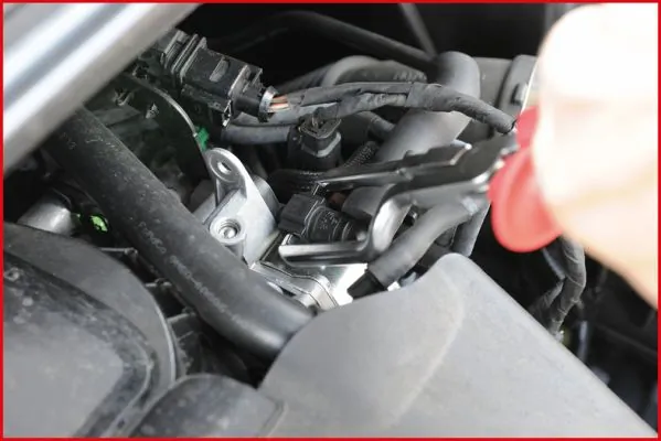 KS TOOLS 115.0900 Pliers, fuel line quick coupling