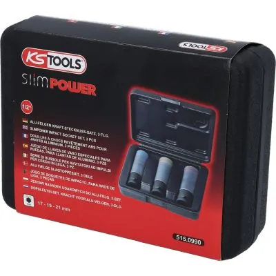 KS TOOLS 515.0990 Power Socket Set