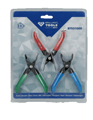 KS TOOLS BT531000 Release Tool, aircon-/fuel hose