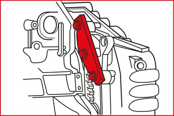 KS TOOLS 400.1625 Adjustment Tool Kit, valve timing