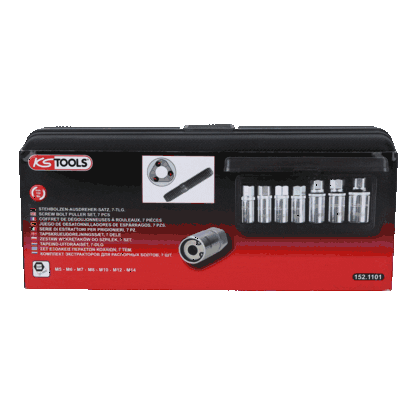 KS TOOLS 152.1101 Boring Tool Set, studs