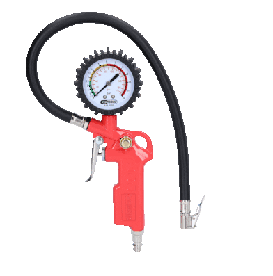 Compressed-air Tyre Pressure Gauge/Inflator 515.1950