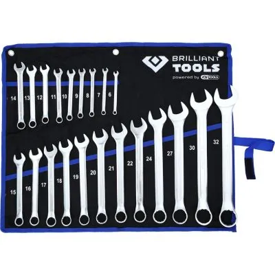 KS TOOLS BT011021 Spanner Set, ring/open ended