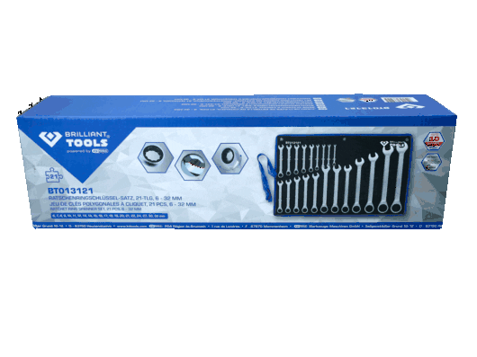 KS TOOLS BT013121 Ratchet Ring Spanner