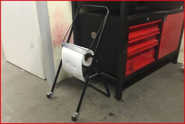 KS TOOLS 800.0158 Floor Stand, cleaning paper roll