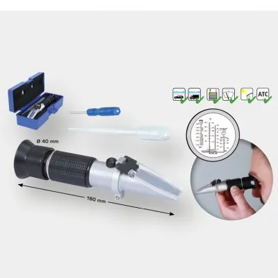 Antifreeze-/Battery Acid Testing Unit (Refractometer) BT536010