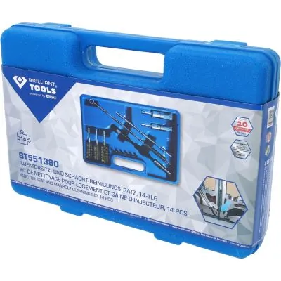 KS TOOLS BT551380 Cleaning/Milling Tool Set, CR injector seat