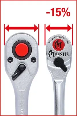 KS TOOLS 935.1295 Reversible Ratchet