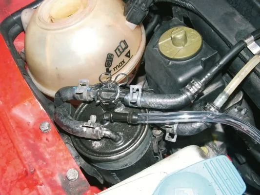 KS TOOLS 150.9355 Filling Device, diesel fuel filter