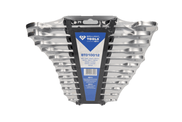 KS TOOLS BT010012 Open-end Spanner Set
