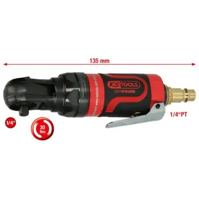 KS TOOLS 515.5505 Ratchet Screwdriver (compressed air)