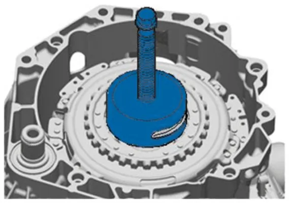 KS TOOLS BT641220 Mounting Tool Set, clutch/flywheel