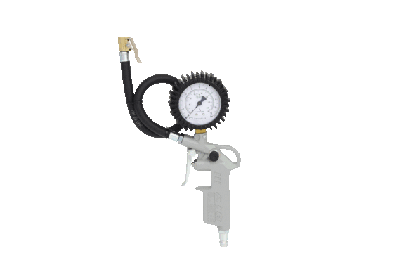 Compressed-air Tyre Pressure Gauge/Inflator 515.1960