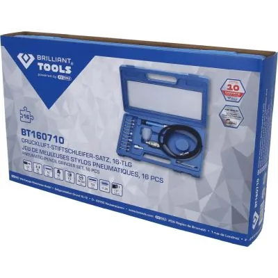 KS TOOLS BT160710 Straight-grip Grinder (compressed air)
