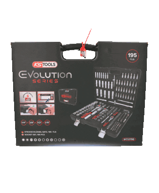 KS TOOLS 917.0795 Socket Wrench Set