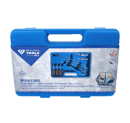 KS TOOLS BT551380 Cleaning/Milling Tool Set, CR injector seat
