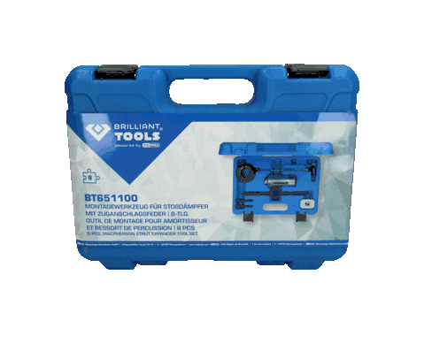 KS TOOLS BT651100 Tool Set, shock absorber piston rod