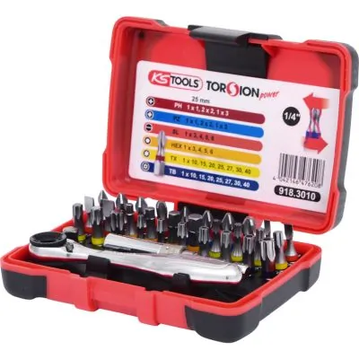 KS TOOLS 918.3010 Kit, screwdriver bits