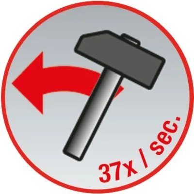 KS TOOLS 515.3880 Demolition Hammer Set (compressed air)