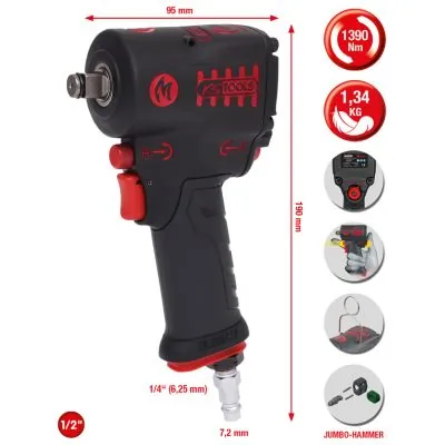 KS TOOLS 515.1270 Impact Wrench (compressed air)