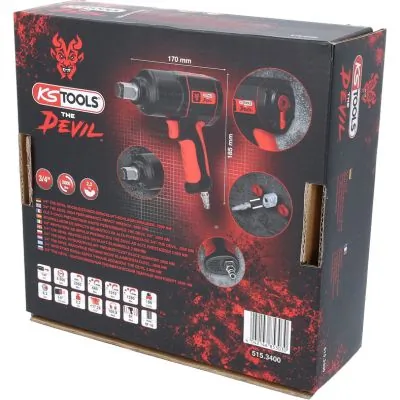 KS TOOLS 515.3400 Impact Wrench (compressed air)
