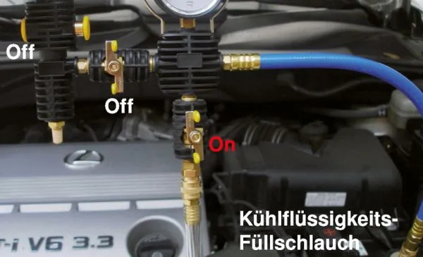 KS TOOLS 150.1930 Test Set, cooling system pressure