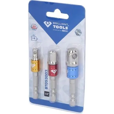 KS TOOLS BT053003 Square Adapter Bit Set