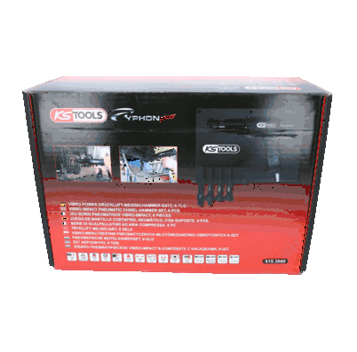 KS TOOLS 515.3880 Demolition Hammer Set (compressed air)