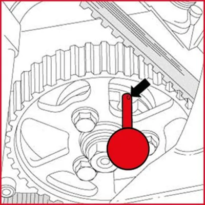 KS TOOLS 400.2700 Adjustment Tool Kit, valve timing