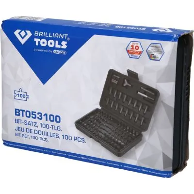 Kit, screwdriver bits BT053100