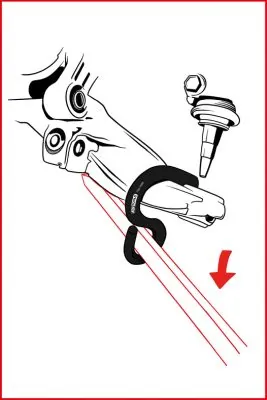KS TOOLS 700.1499 Universal Axle Lever