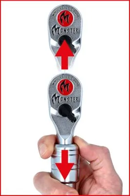 KS TOOLS 935.1285 Reversible Ratchet