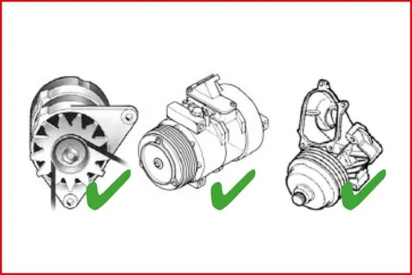 Puller, belt pulley 150.3170
